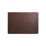 MacBook Air 15 inch (2023-2026) Leren cover hoes - Coffee - Model A2941 / A3114 / A3241