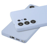 Lunso Samsung Galaxy S25 Ultra Hoesje Flexibel siliconen Backcover - Lichtpaars - Model- SM-938