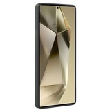 Lunso Samsung Galaxy S25 Ultra Hoesje Flexibel siliconen Backcover -  Zwart - Model- SM-938