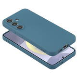 Lunso Samsung Galaxy S25 Plus Hoesje Flexibel siliconen Backcover - Saffier - Model- SM-936