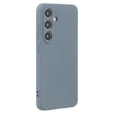 Lunso Samsung Galaxy S25 Plus Hoesje Flexibel siliconen Backcover - Lavendelgrijs - Model- SM-936