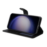 Samsung Galaxy S25 Plus Bookcase portemonnee hoesje - Zwart - Model SM-S936