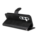 Samsung Galaxy S25 Bookcase portemonnee hoesje - Zwart - Model SM-S931