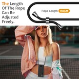 Samsung Galaxy S25 Ultra Telefoonhoes met koord + kaarthouder - Zwart - Model SM-S938