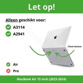 MacBook Air 15 inch M2/M3 (2023-2024) cover hoes case - Autumn Leaves