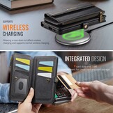 Samsung Galaxy S25 Plus hoesje portemonnee tasje - Zwart - Model SM-S936