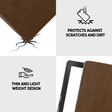 Kobo Aura H20 Edition 2 hoes (6.8 inch) Leren sleepcover - Coffee