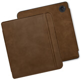 Kobo Libra Colour hoes (7 inch) echt leren sleepcover - Coffee