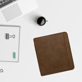 Kobo Libra Colour hoes (7 inch) echt leren sleepcover - Coffee