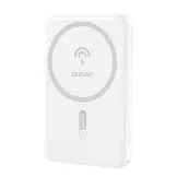 Dudao Magsafe powerbank 5000 mAh met USB en USB C aansluiting - Wit