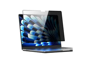 Dux Ducis MacBook Air 15 inch (2023-2025) Glazen Screenprotector Privacy - Zwart