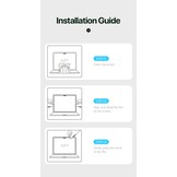 Dux Ducis MacBook Air 15 inch (2023-2026) Glazen Screenprotector Privacy - Zwart - Model A2941 / A3114