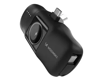 Wozinsky Mini USB-C Powerbank 5000mAh - Zwart