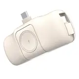 Wozinsky Mini Powerbank 5000mAh met USB-C aansluiting - Beige