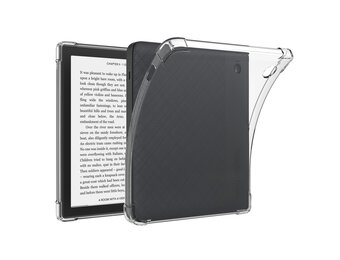 Lunso Kobo Libra Colour hoes (7 inch) - TPU Backcover - Transparant