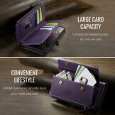 Samsung Galaxy S25 Ultra hoesje portemonnee tasje - Paars - Model SM-S938