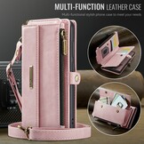 Samsung Galaxy S25 Ultra hoesje portemonnee tasje - Lichtroze - Model SM-S938