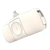 Wozinsky Mini Powerbank 5000mAh met Lightning aansluiting - Beige