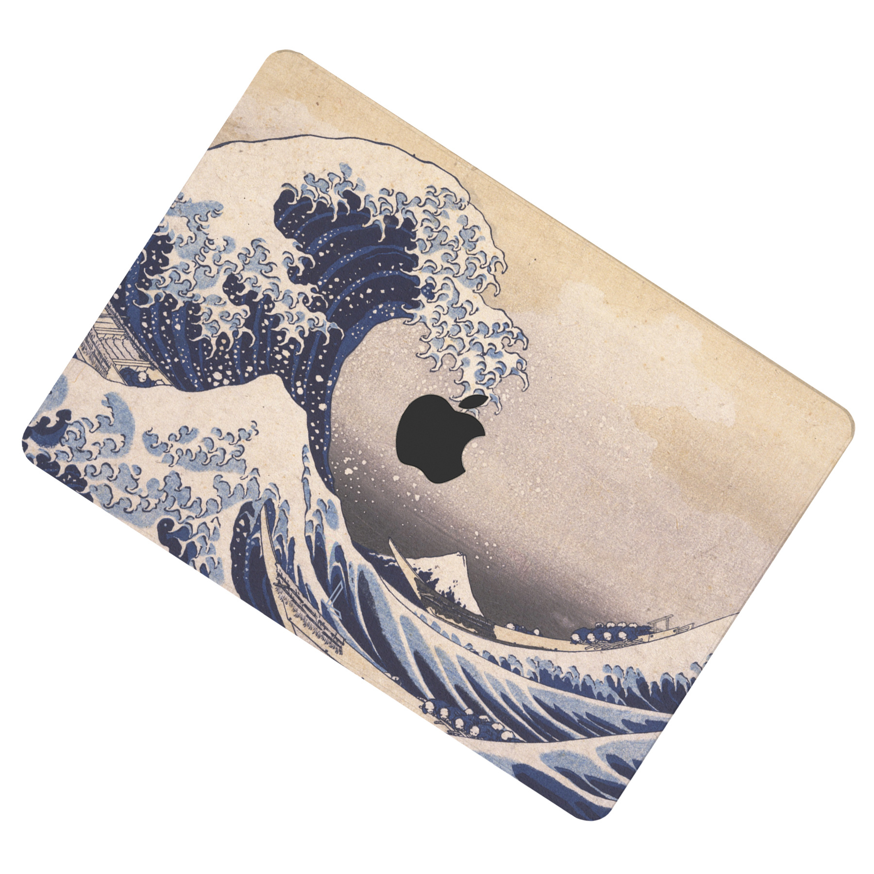 MacBook Pro 16 inch (2021-2026) cover hoes - Hokusai's Great Wave