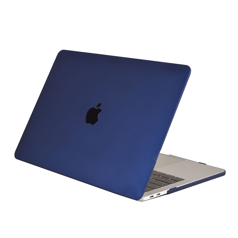 MacBook Air 15 inch (2023-2025) cover case hoes - Mat Marineblauw - Model A2941 / A3114 / A3241