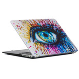 MacBook Air 13 inch (2018-2019) Lunso cover hoes Kleurrijk Oog