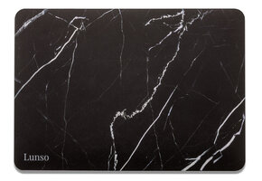 Lunso MacBook Air 13 inch (2018-2019) cover hoes - case - Marble Ace