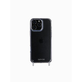 Høyde iPhone 16 Pro Max hoesje - Backcover met siliconen ringen - Transparant