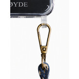 Høyde Jacquard Telefoonkoord - Strap - Cord - Beachy Blue
