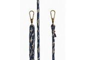 Høyde Jacquard Telefoonkoord - Strap - Cord - Beachy Blue