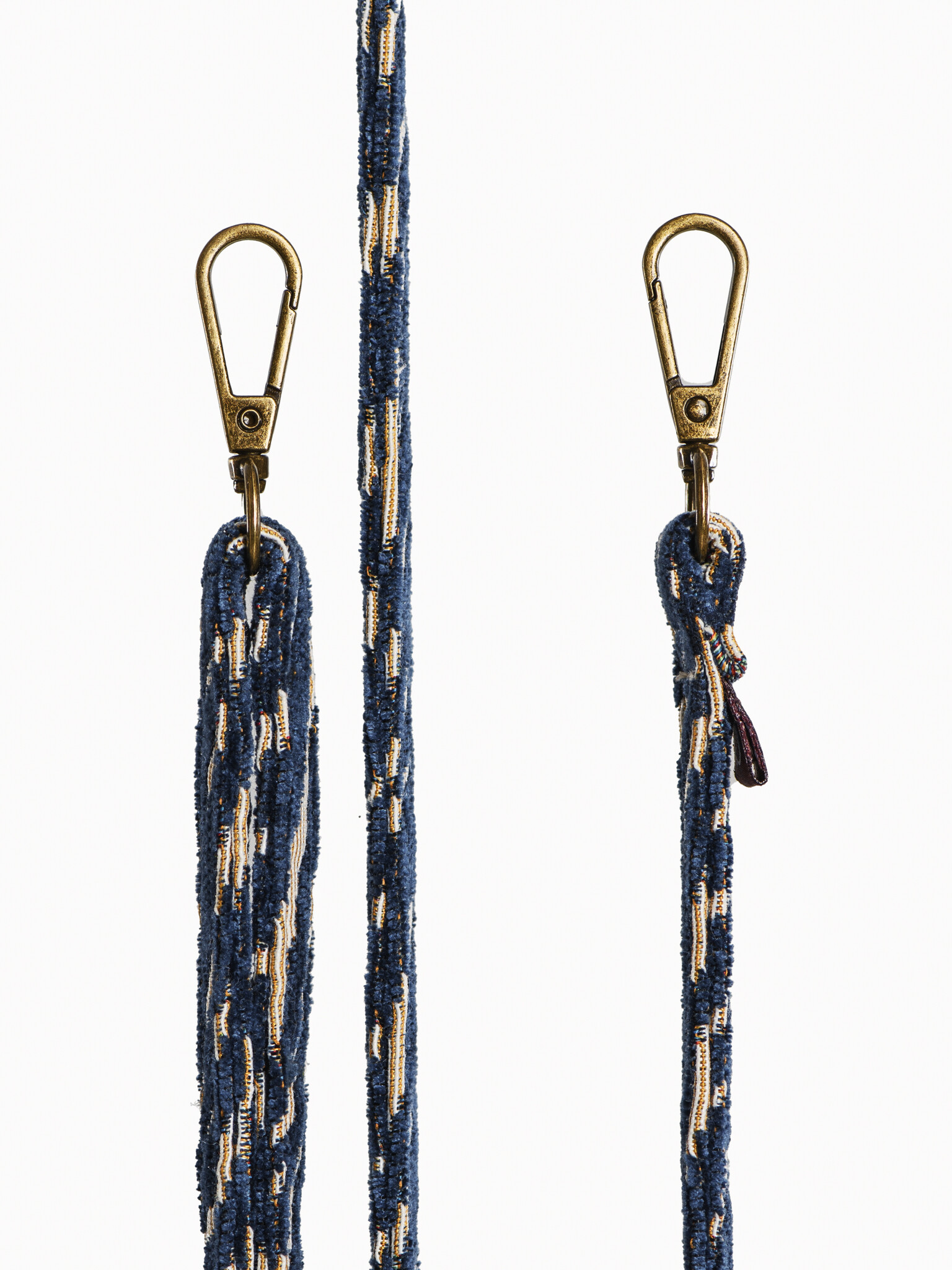 Høyde Jacquard Telefoonkoord - Strap - Cord - Beachy Blue