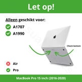 MacBook Pro 15 inch (2016-2020) cover beschermhoes Marble Blaro