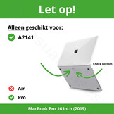 MacBook Pro 16 inch (2019) cover beschermhoes Marble Cosette