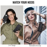 iPhone 17e / iPhone 16e hoesje Vintage 2 in 1 portemonnee - Zwart