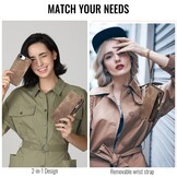 iPhone 17e / iPhone 16e  hoesje Vintage 2 in 1 portemonnee - Roze