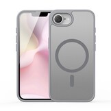 Dux Ducis Yind Iphone 16e hoesje – slanke backcover met volledige MagSafe ondersteuning - Grijs