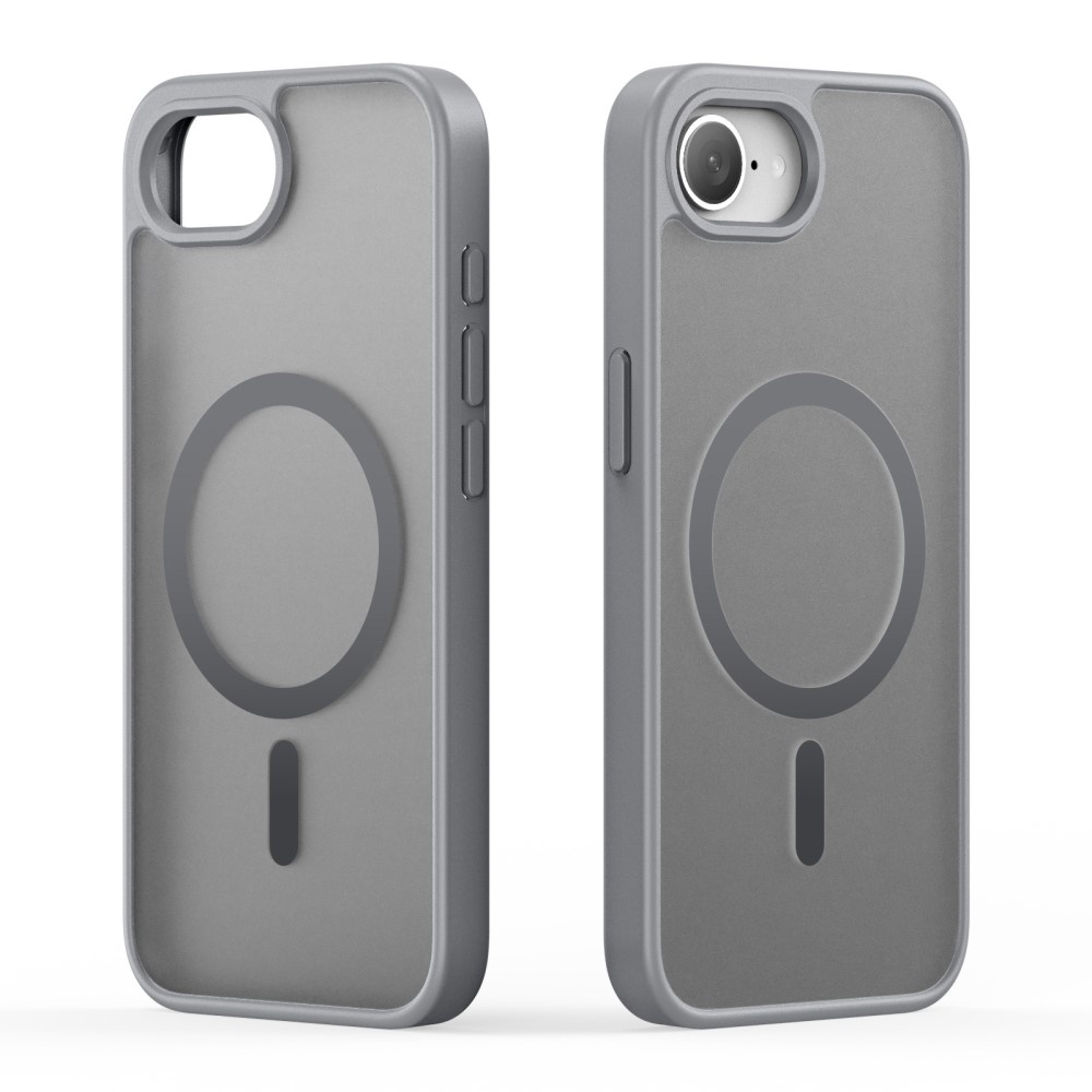 Dux Ducis Yind iPhone 17e / iPhone 16e hoesje – slanke backcover met volledige MagSafe ondersteuning - Grijs