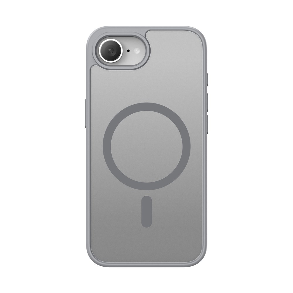 Dux Ducis Yind Iphone 16e hoesje – slanke backcover met volledige MagSafe ondersteuning - Grijs