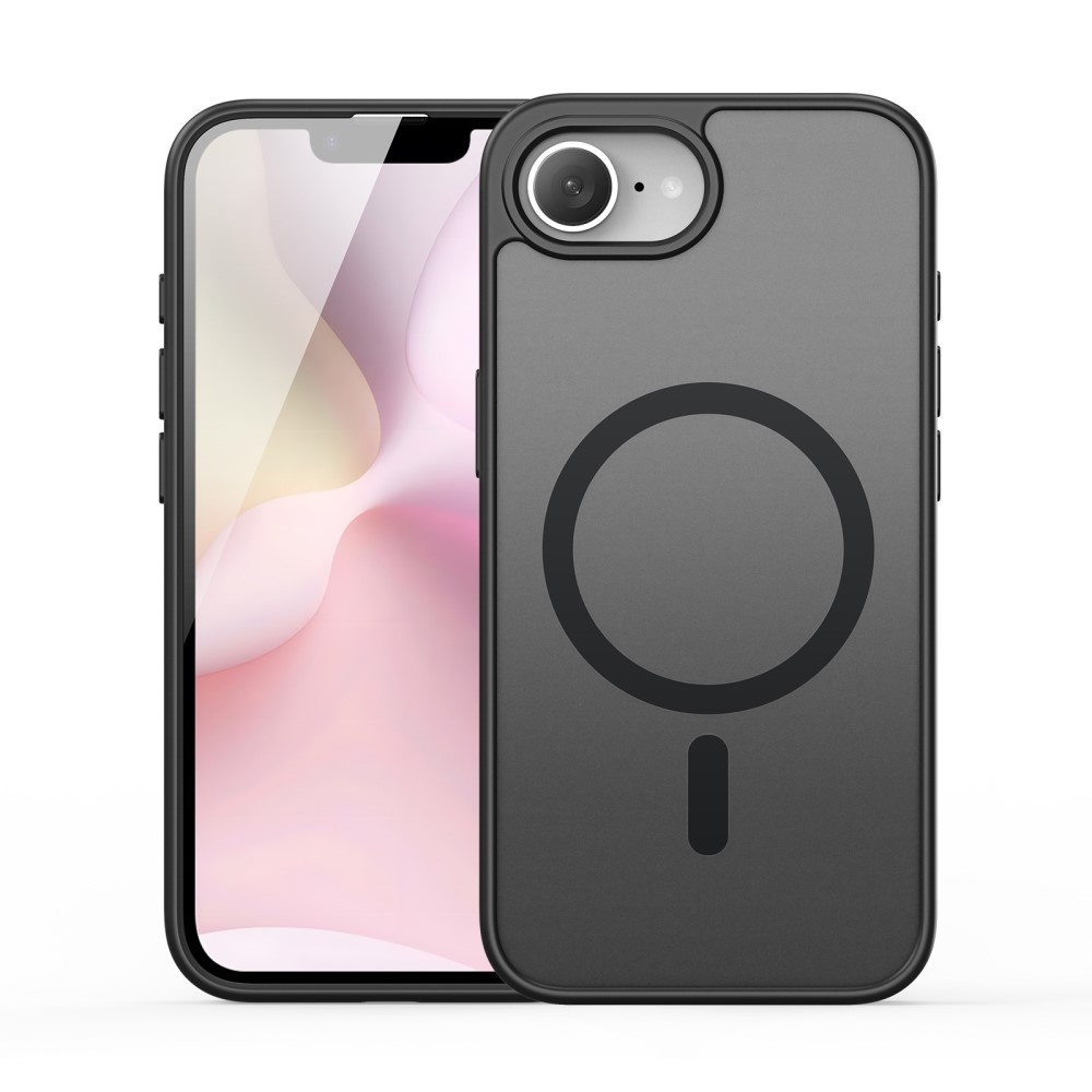 Dux Ducis Yind iPhone 16e hoesje – slanke backcover met volledige MagSafe ondersteuning - Zwart