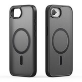 Dux Ducis Yind  iPhone 17e / iPhone 16e  hoesje – slanke backcover met volledige MagSafe ondersteuning - Zwart