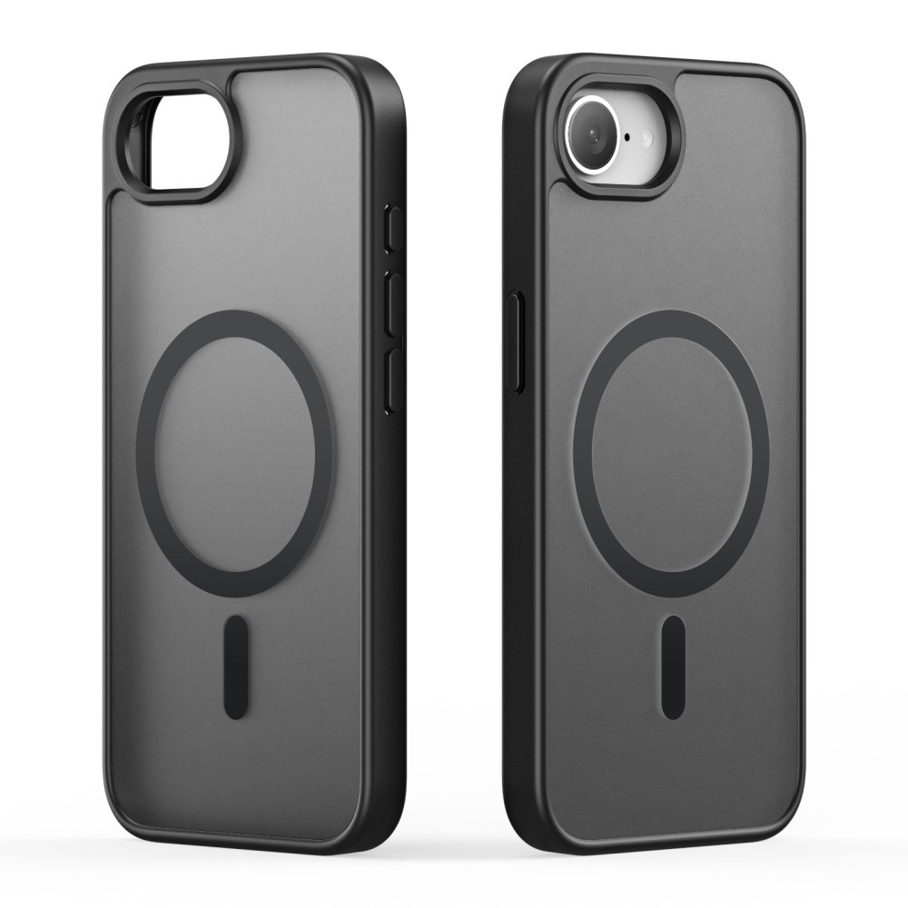 Dux Ducis Yind  iPhone 17e / iPhone 16e  hoesje – slanke backcover met volledige MagSafe ondersteuning - Zwart