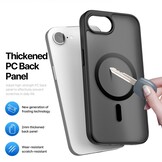 Dux Ducis Yind  iPhone 16e  hoesje – slanke backcover met volledige MagSafe ondersteuning - Zwart