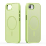 Dux Ducis Yind iPhone 17e / iPhone 16e  hoesje – slanke backcover met volledige MagSafe ondersteuning - Limoen Groen