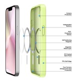 Dux Ducis Yind iPhone 17e / iPhone 16e  hoesje – slanke backcover met volledige MagSafe ondersteuning - Limoen Groen