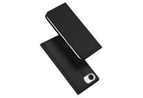 Dux Ducis iPhone 17e / iPhone 16e  hoesje - Slim bookcase - Zwart