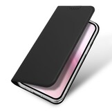 iPhone 16e  hoesje Slim Bookcase - Zwart