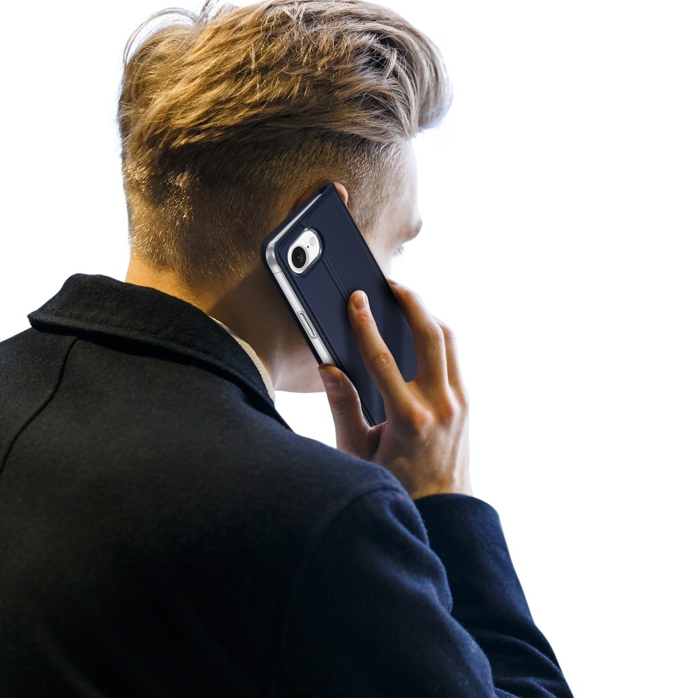 iPhone 17e / iPhone 16e hoesje Slim Bookcase - Blauw