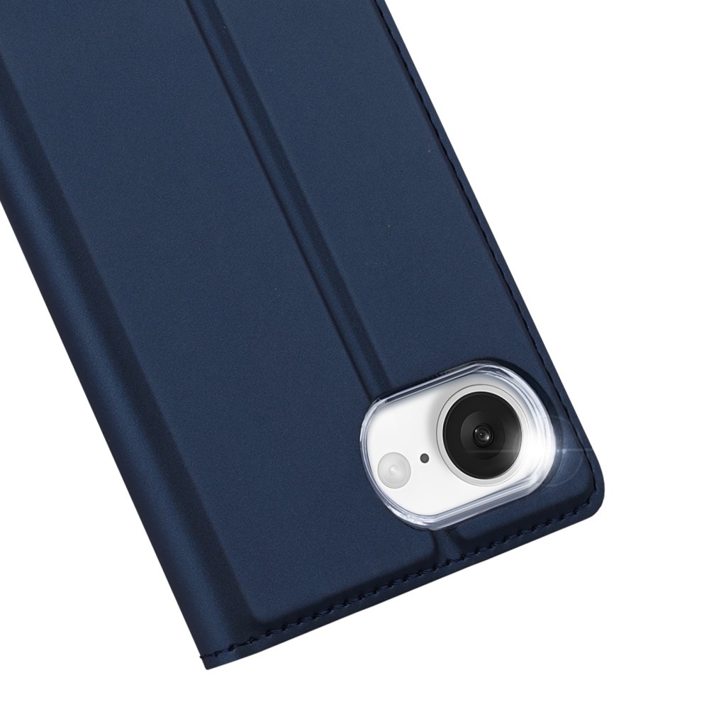 iPhone 17e / iPhone 16e hoesje Slim Bookcase - Blauw