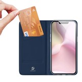 iPhone 17e / iPhone 16e hoesje Slim Bookcase - Blauw