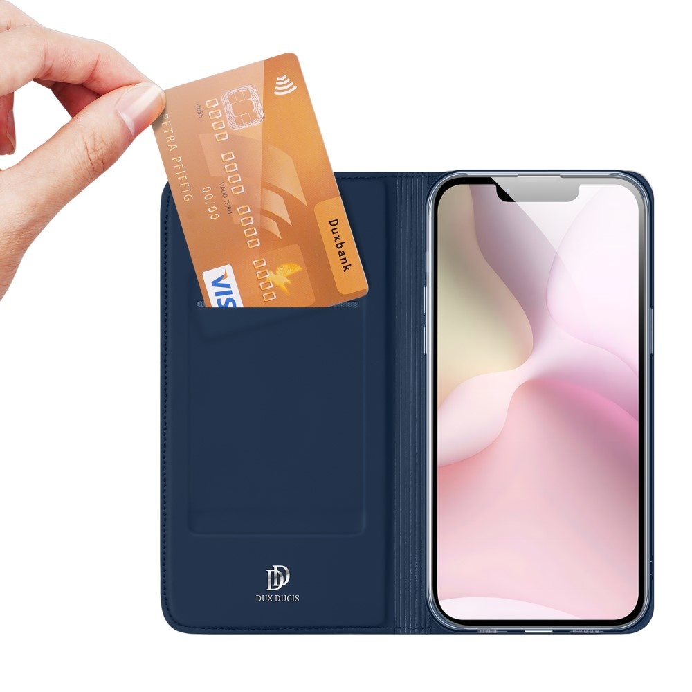 iPhone 17e / iPhone 16e hoesje Slim Bookcase - Blauw