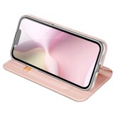 Dux Ducis iPhone 17e / iPhone 16e hoesje - Slim bookcase -Roze